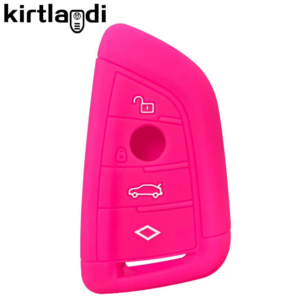 Силиконовый чехол для пульта ключа, протектор для BMW G30 G05 X5 F15 X6 F16 7 серии G11 X1 F48 F39 X4 X3 F40 2021 Бесключевой корпус брелока