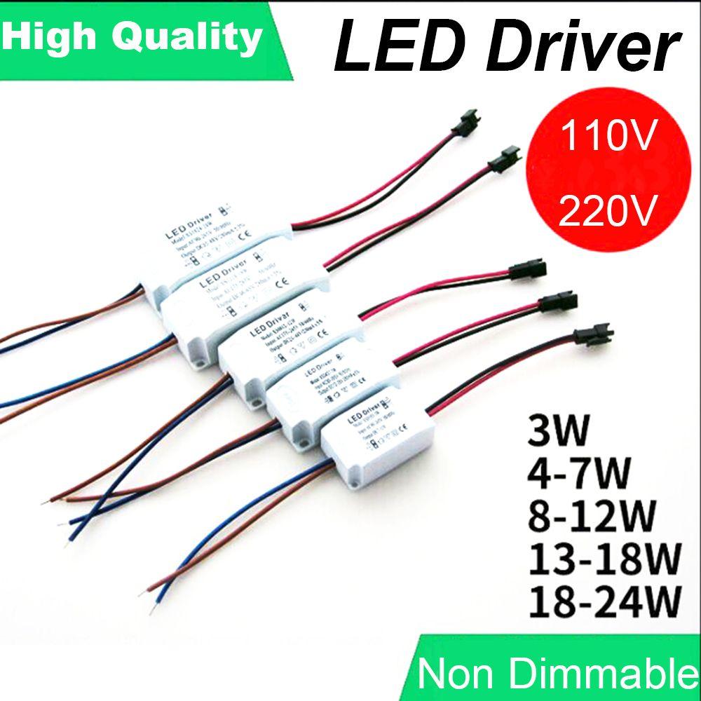 Useful AC 85-265V Volatge Converter Driver Transformator Lamp Switch Adapter LED Power Supply