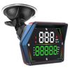 HUD Проекционный дисплей для автомобилей 2025 Новый Универсальный Цифровой GPS Спидометр Светодиодный Дисплей со Скоростью в Милях в Час Компас Предупреждение о Превышении Скорости Усталость за Рулем