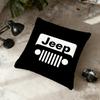 J-Jeep-ES Логотип Крутая Подушка для Автомобиля Наволочка для Дома и Офиса Удобная Нордическая Простота Хит с Молнией Наволочка