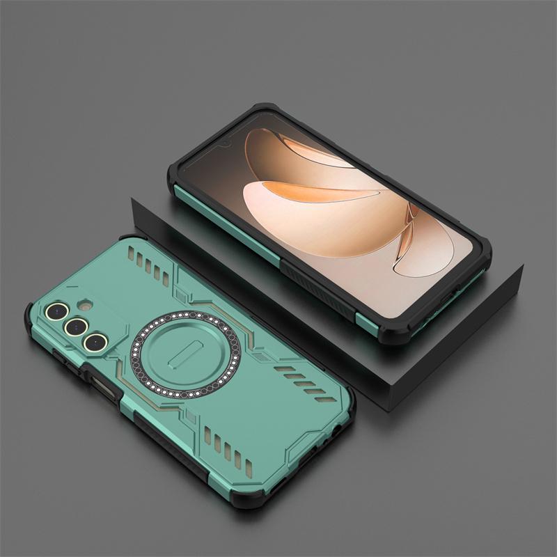 Чехол для Samsung Galaxy A15 Для Samsung Galaxy A15 5G Противоударный Магнитная адсорбция Беспроводная зарядка Чехол для Samsung A15