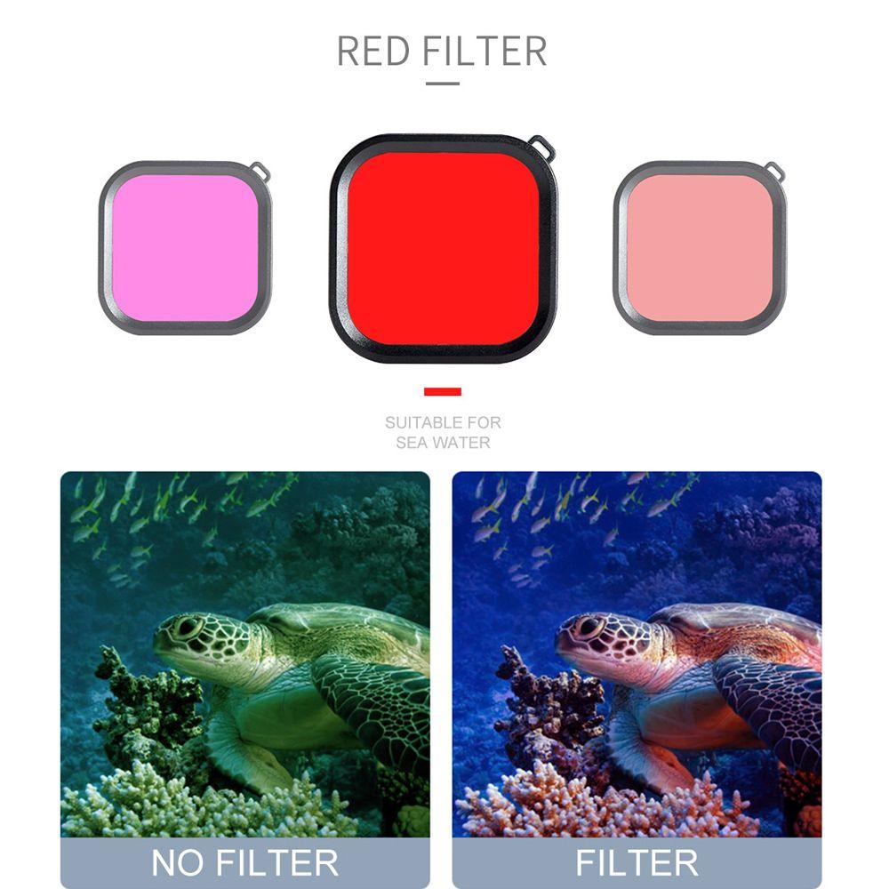 Accessories Polarizer Housing Case Light Strainer Camera Lens Protector Filter Set Color Filters