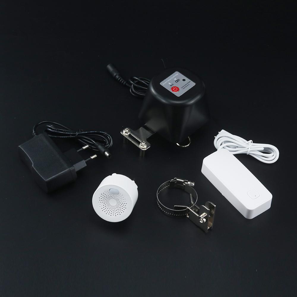 1/2" 3/4" 1" Умный газовый клапан Tuya WIFI Садовый таймер отключения воды Контроллер для полива с датчиком воды/газа Alexa Google