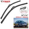 2 шт. щетки стеклоочистителя для Nissan Teana L33 2013-2020 26 "16" подходят для переднего лобового стекла, щетки для окон, резак, аксессуары 2016 2017 2018 2019 2020
