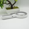 1Pc Rechargeable Handheld Magnifier 3 Lighting Modes Illuminated Magnifying Glass With Led Light For Seniors Reading Repair