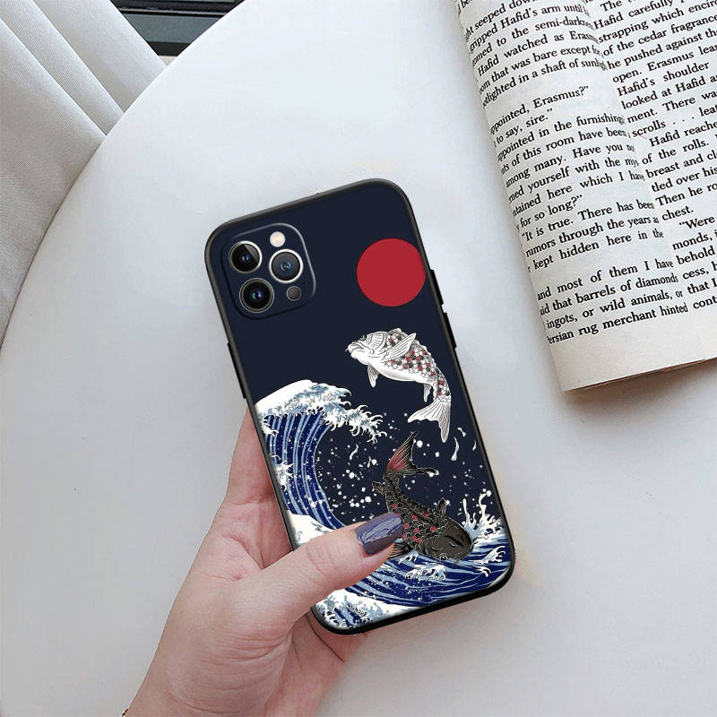 Чехол для телефона II6 Great Wave Off Kanagawa для Samsung A35 A25 A24 A15 A05S A05 M55 M35 M15 A06 A16 A02 A12 A13 A10 A20 A30 A22 A31 A32 A33 A41 A42 A50