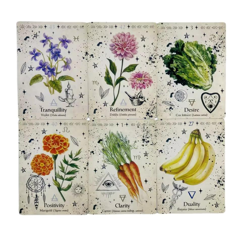 Оракул Зеленой Ведьмы Колода Примите Мудрость и Проницательность Серия Ведьмовство Карты Таро