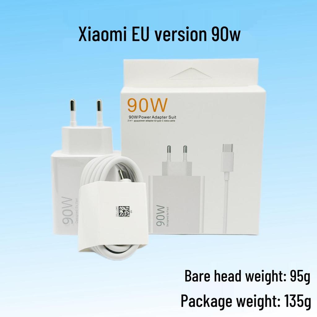 Комплект EU-зарядного устройства Xiaomi 67 Вт/120 Вт для телефонов Redmi - Адаптер быстрой зарядки USB