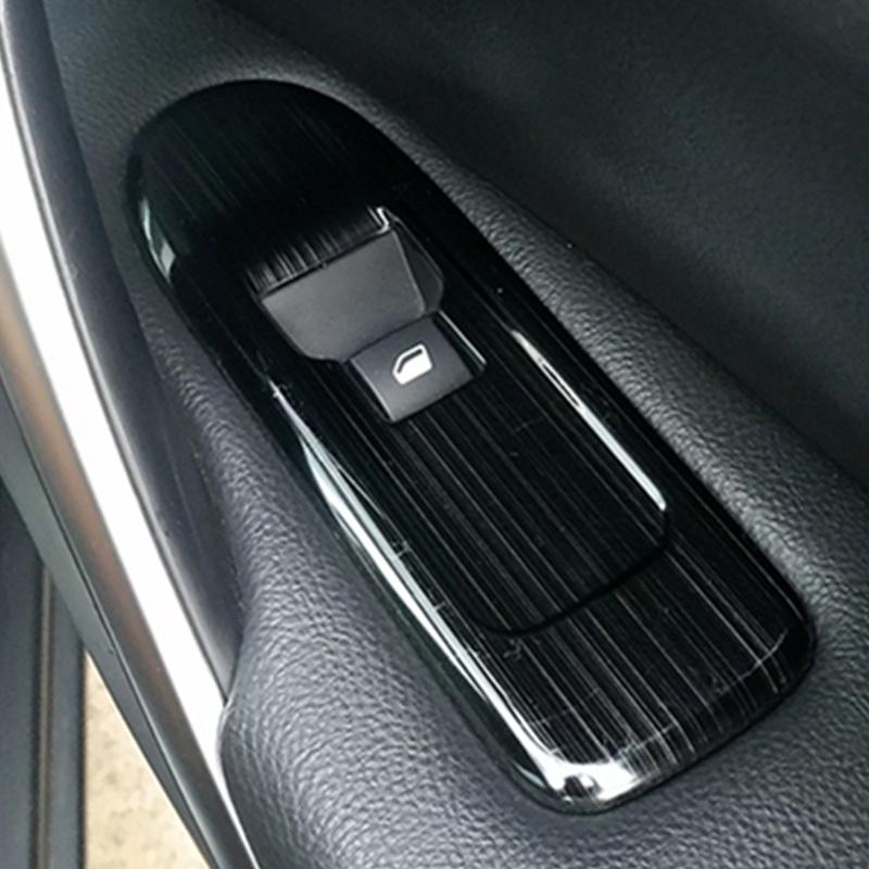 Аксессуары для Peugeot 508 Citroen C5, 4 шт./лот, салон автомобиля, передняя + задняя дверь, стеклоподъемник, панель, чехол, отделка, украшение