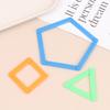 10/20/50Pcs Colorful Interlocking Polygon Bars Polygons Angle Learning Stick Montessori Math Learning Toy Toddler Gifts