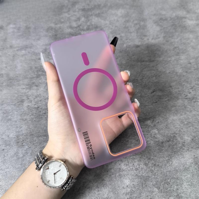 Матовый жесткий ПК задняя крышка для Realme 16 Pro Plus Чехол для Магнитной беспроводной зарядки Ударопрочный бампер для Realme 16 Pro+