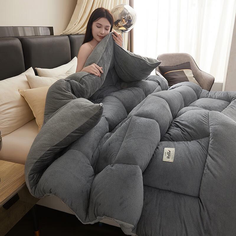 LISM Lamb Wool Double-Sided Thick Winter Duvet