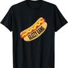 Смешная футболка с хот-догом Glizzy Gang