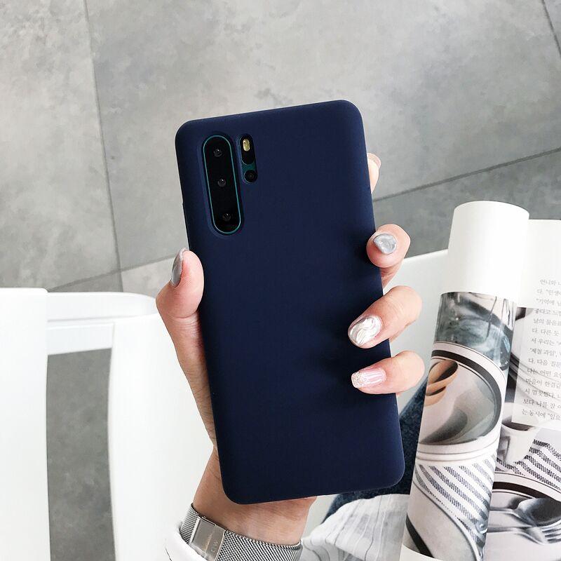 Чехол для Huawei P30 Pro Силиконовый Мягкий ТПУ Чехол для huawei P30 Pro Матовый Конфетный однотонный Чехол