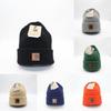 Cozy Fashionable Striped Knitted Hat For Men And Women Autumn Winter Beanie Ideal For Outdoor Skiing In Vibrant Colors Like Yellow And Green