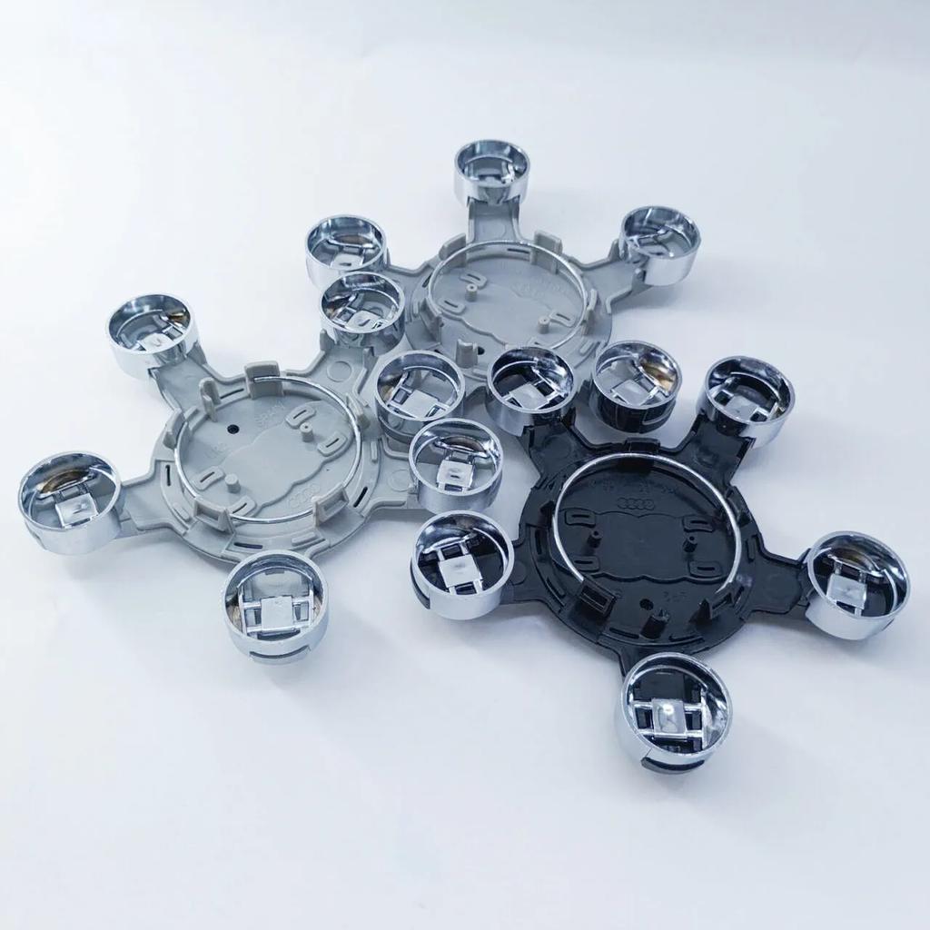 DKRSE1 For VW Volkswagen Jetta MK5 Golf 4pcs 135mm Volkswagen Golf Polo Car Wheel Center Caps 5Pins Rim Hub Cover Hubcap Logo Badge Emb