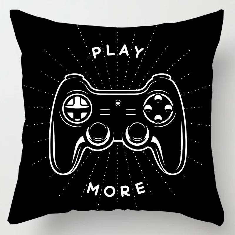 Home Decor TV Game Fan Style Square Pillowcase Cushion Cover Anime New Design Gamer Grip Printed 45x45 Gift for Kids