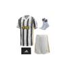 Белый домашний комплект из 4 детских футболок Роналду Ювентус 21/22 сезона в стиле ретро