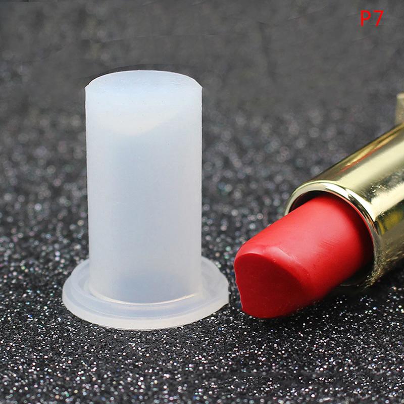 6 Types Lipstick Mold Silicone Diy Lip Balm Cosmetic Mould Holder Craft Tool