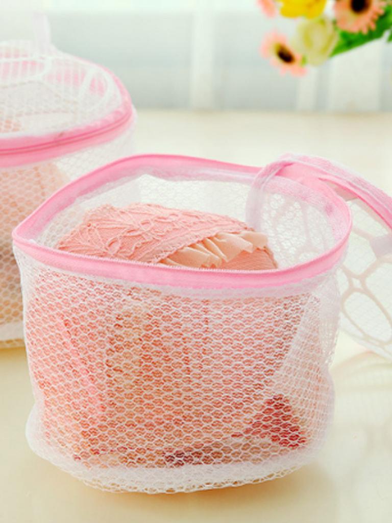 Women Lingerie Bra Underwear Laundry Washing Bags Net Mesh Clothes Sock Washing Organizer Zip Bags Hosiery Saver Bras Protector