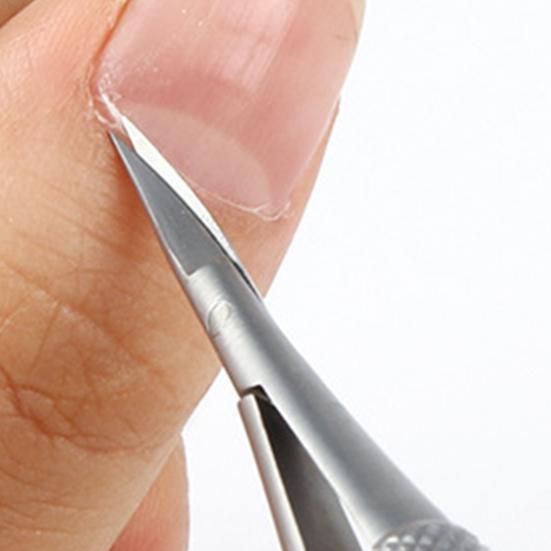 Ножницы для ногтей и кутикулы, нескользящие, антикоррозийные, острые, плотно закрывающиеся, с одной крестообразной пружиной, в русском стиле, с защитным чехлом, для повседневной жизни