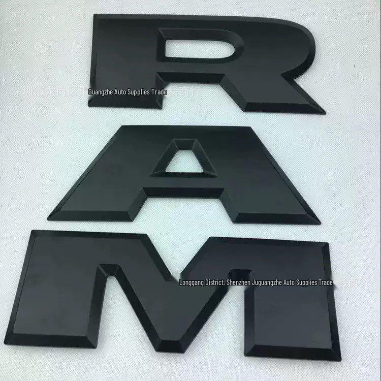 Наклейка-эмблема RAM на задний борт Dodge Ram 1500/2500/3500