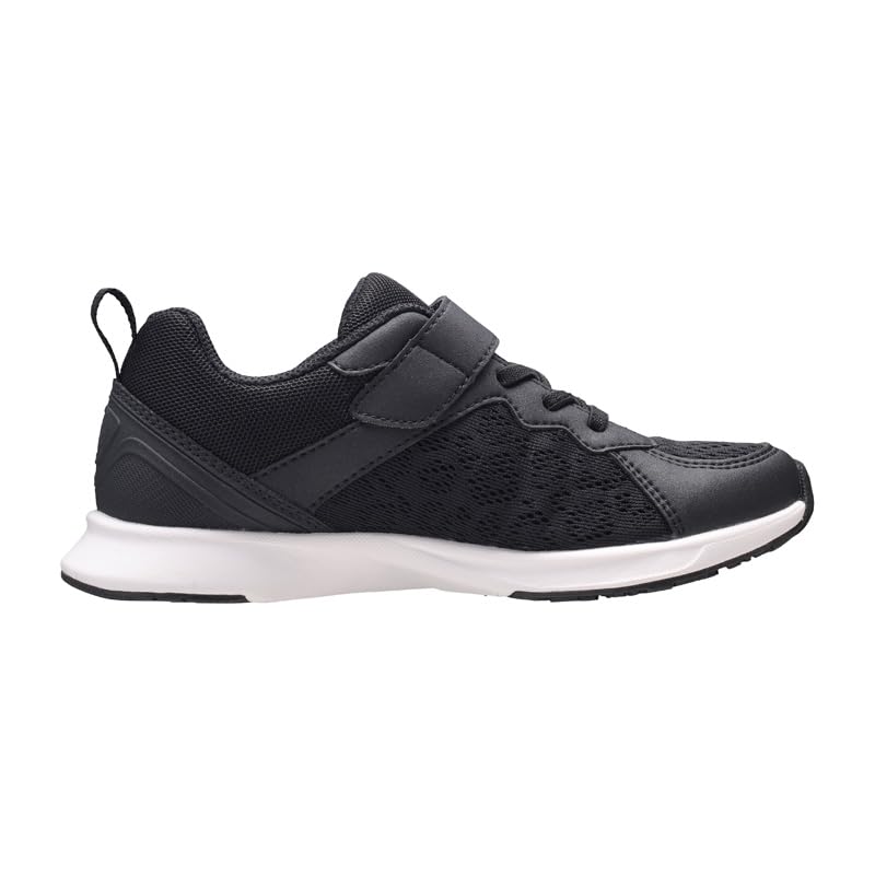 Кроссовки Shunsoku Athletic LEJ cm, Обувь, Детские, Для девочек, Легкие, 16-25 см, 2E, 8240, Черный, 22.0