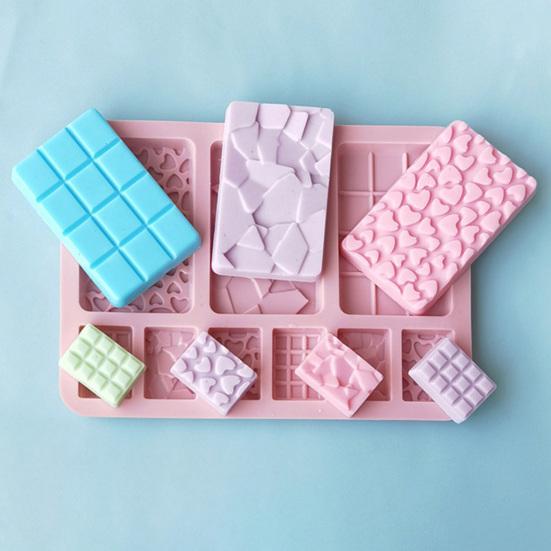 Yousheng Chocolate Mold 3D, силиконовая форма для выпечки кексов, безопасная для микроволновой печи, красивая форма для конфет, инструмент для выпечки