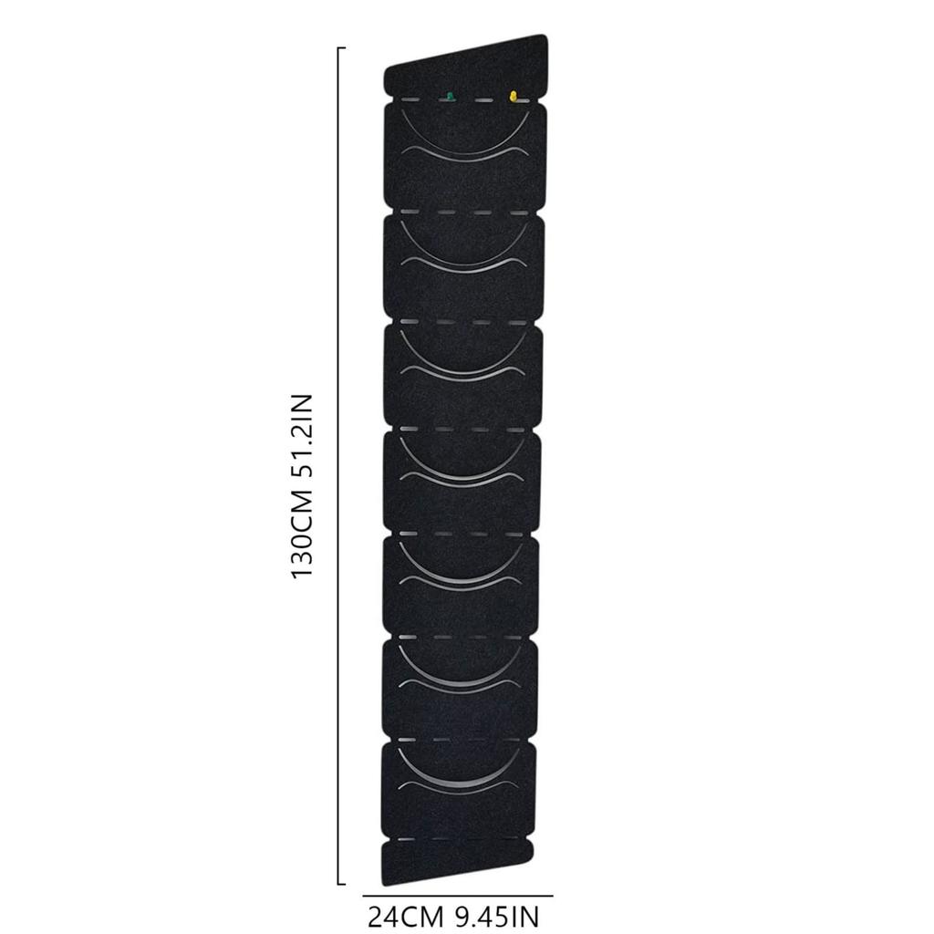 Стеллаж для демонстрации бейсболок, задняя стенка двери, нетканый недеформированный стеллаж для хранения подвесных шляп, хранение и демонстрация бейсболки, разумное хранение
