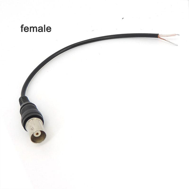 BNC мужской женский экранирующий штекерный соединительный проводной шнур Чистая медная перемычка Q9 мониторинг коаксиальный сигнал видео хвост Бесплатная сварка