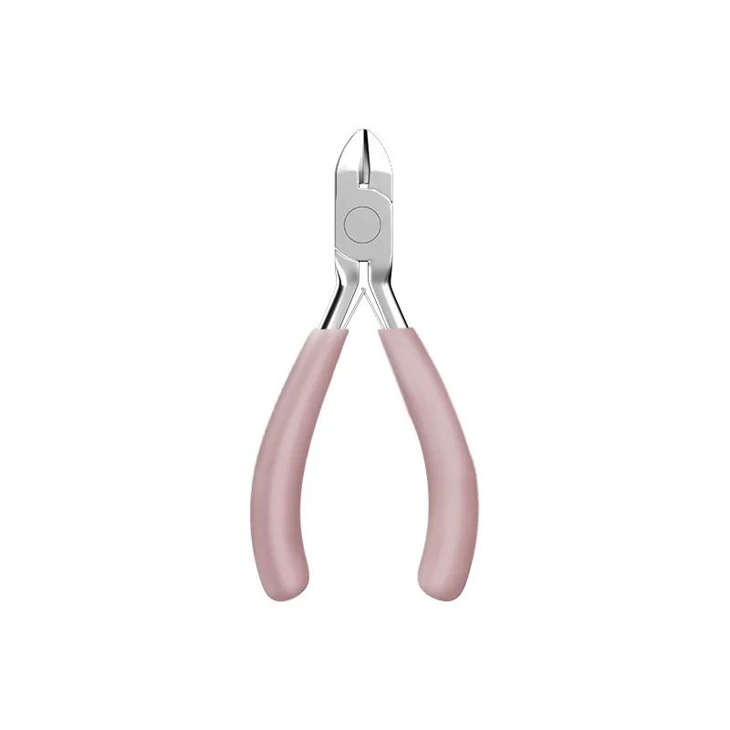 Mini Pliers Diagonal Pliers Round Bent Needle Nose Cutter Handcraft Beading Insulated Plier for DIY Small Jewelry Pliers Tools