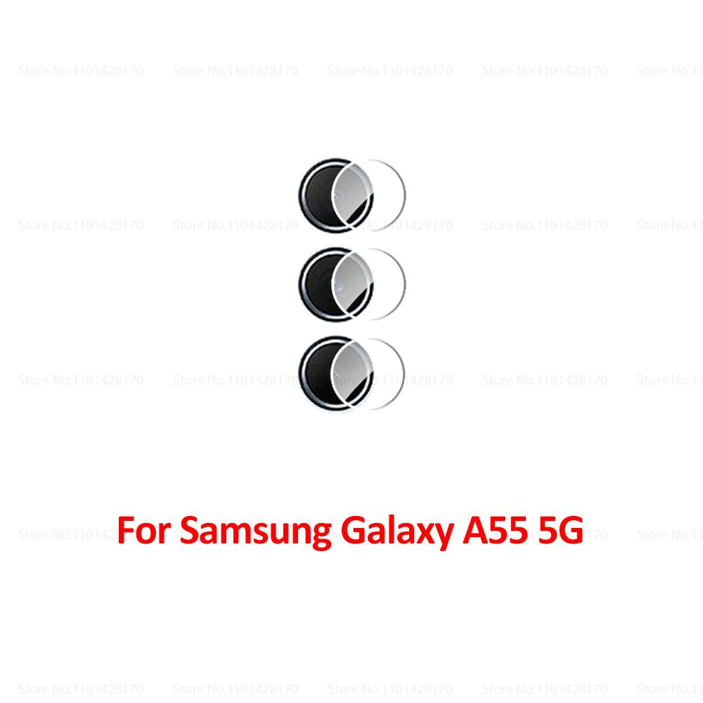 3Pcs Lens Glass For Samsung Galaxy S26 Ultra S25 Plus Edge 5G HD Camera Protector S25Ultra A55 A35 Z Fold 6 Fold8 8 Ultra Flip 7 4
