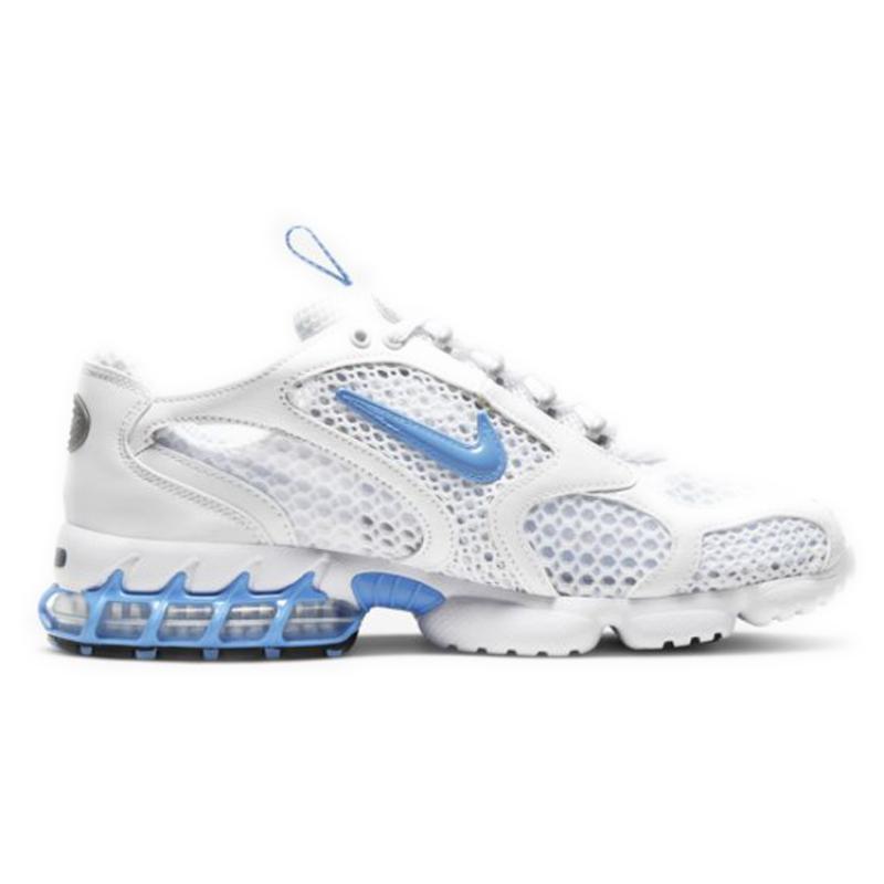 Nike Air Zoom Spiridon Cage 2 White University Blue Women's Sneakers Casual CD3613-100
