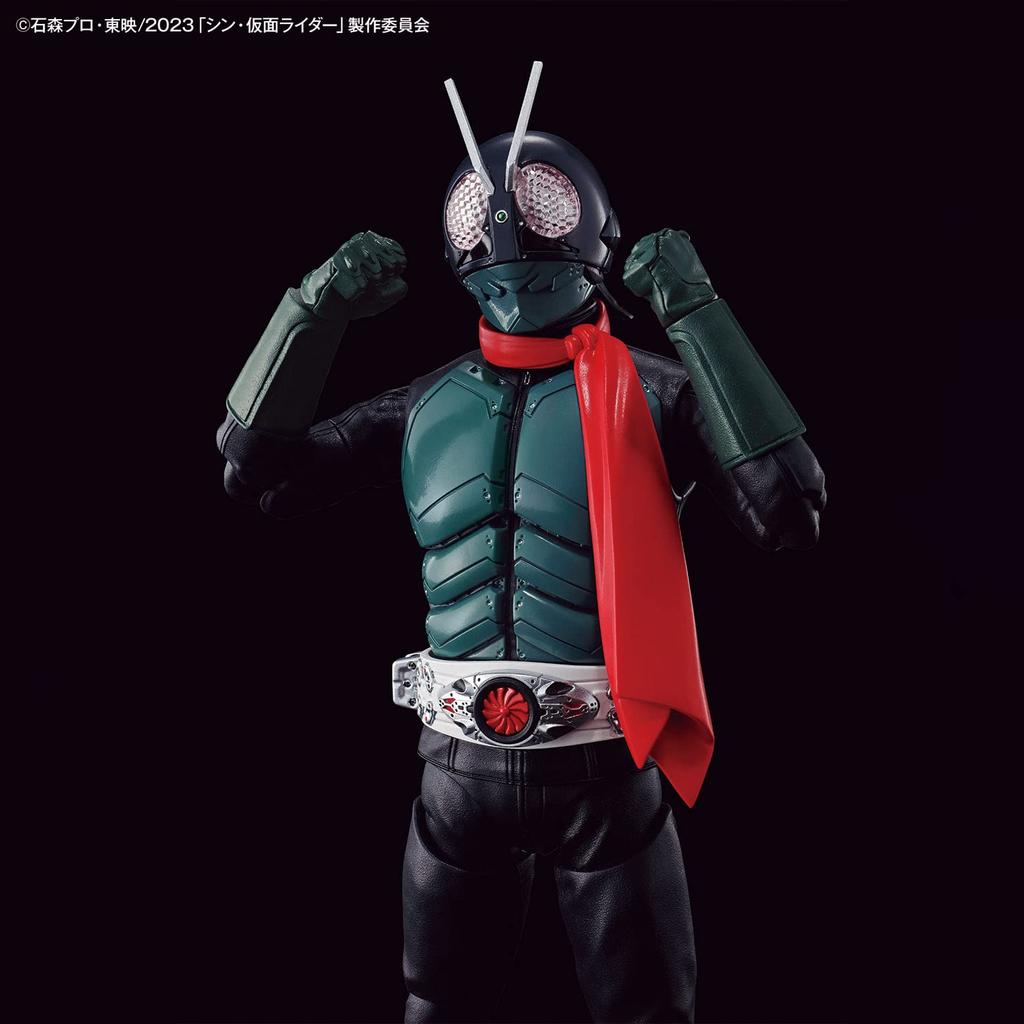 BANDAI SPIRITS Стандартный Камен Райдер Пластиковая Модель-конструктор Камен Райдера 2642194 Figure-rise (Шин Райдер) Предварительно окрашенный