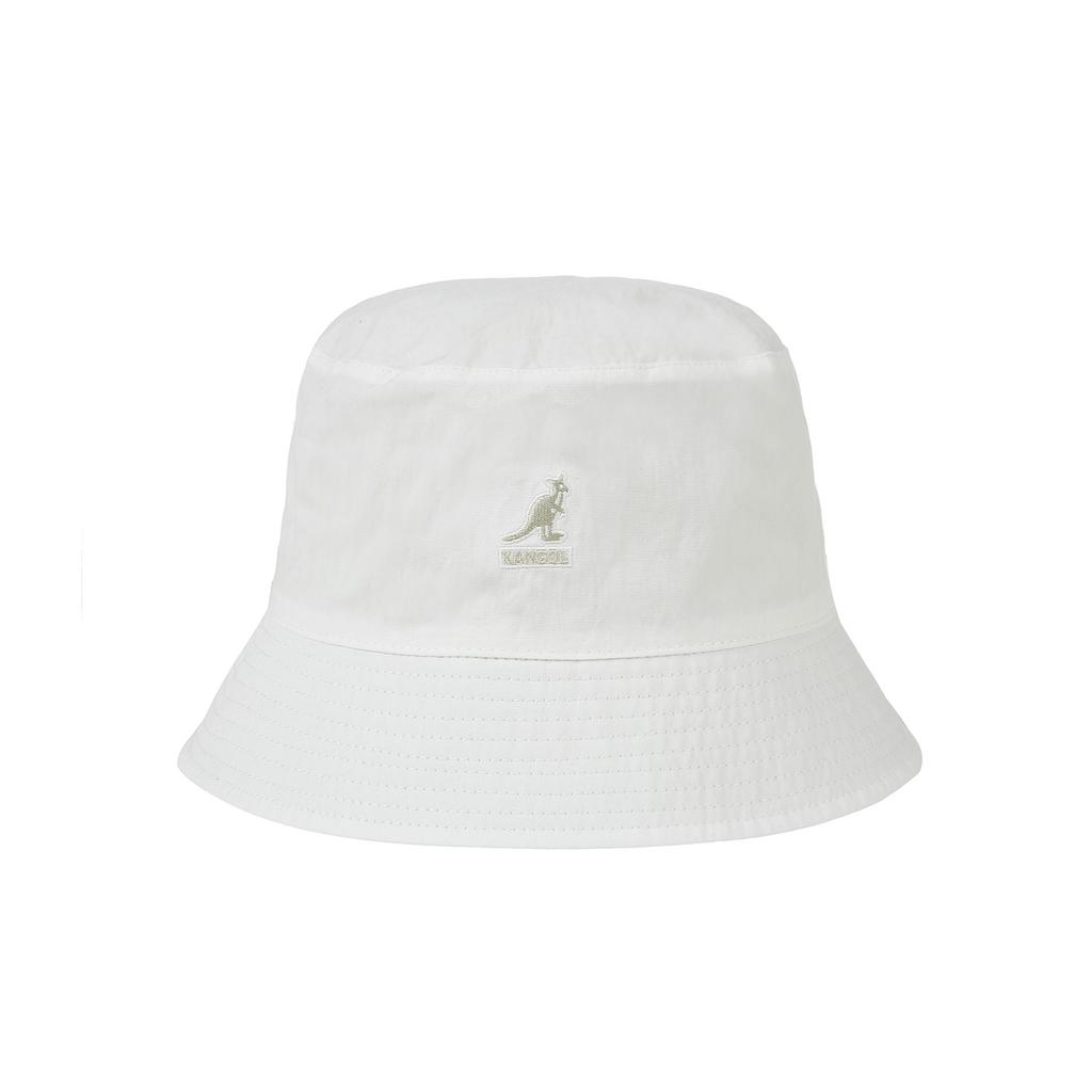 KANGOL Новая легкая двусторонняя панама-ведро 4595 Белая