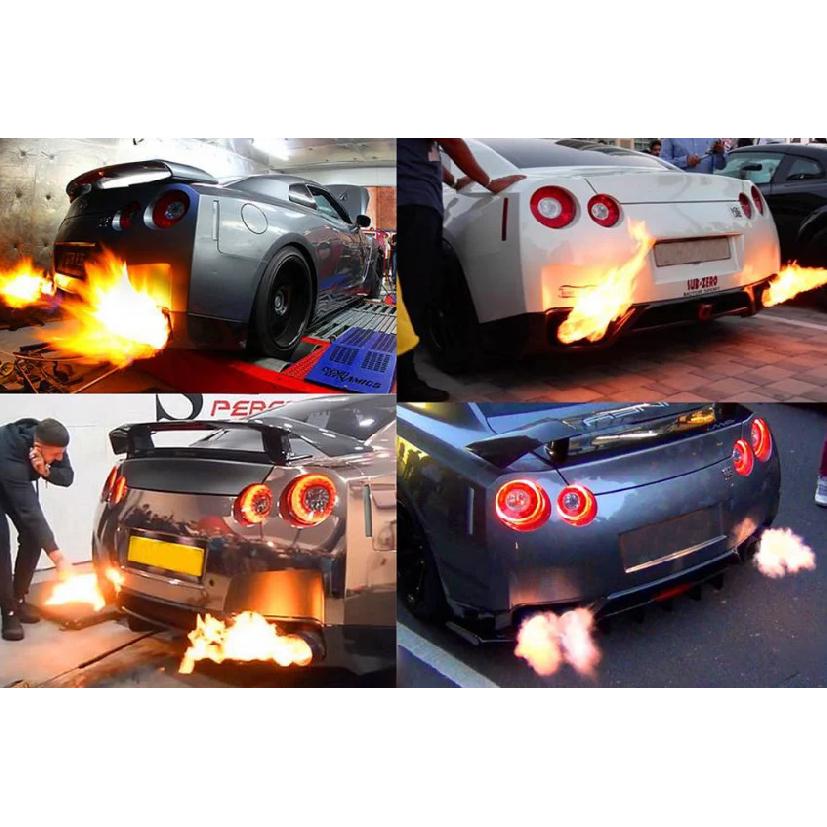 Auto Power Builder Type B Rev Limiter Racing Exhaust Flame Thrower Kit/Power Ignition Rev Limiter Launch Control Fire Controller