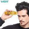VGR V-650 Профессиональная машинка для стрижки волос Металлический корпус Литиевая батарея 2000 мАч Беспроводная машинка для стрижки волос для мужчин Триммер для бороды Парикмахерская Стрижка волос дома