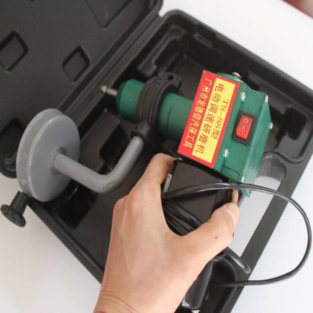 Электрический станок для притирки клапанов TS-88 Оборудование для притирки клапанов с регулировкой скорости Автомобильное устройство для технического обслуживания