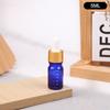 5ml-100ml Dropper Bottles With Scale Reagent Eye Drop Blue Glass Aromatherapy Liquid Pipette Bottle Refillable Bottles Travel