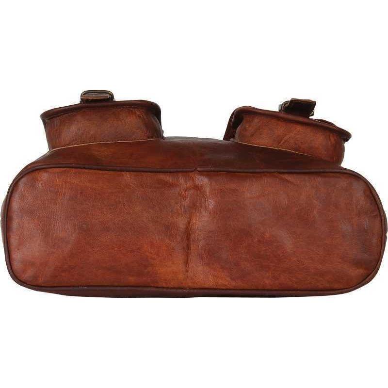 Женская сумка ручной работы из натуральной козьей кожи