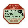 Unite US Security H30 X Sign, W30cm, OCTAGON, 0003458-0002