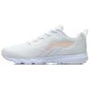 Lightweight Breathable Shock Absorbing Non-Slip Low-Top Running Shoes Women Sneaker Champagne-White ARBR006-3