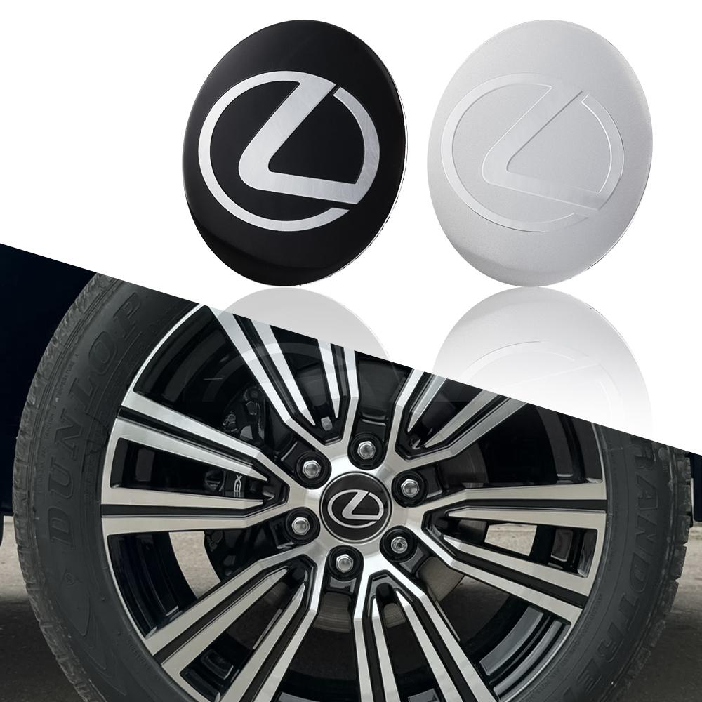4Pcs 56/60mm Car Wheel Center Hub Cap Stickers Wheel Rims Center Hub Caps For Lexus LS500h ES260 ES300h FSport GS300 LS430 IS250KA8