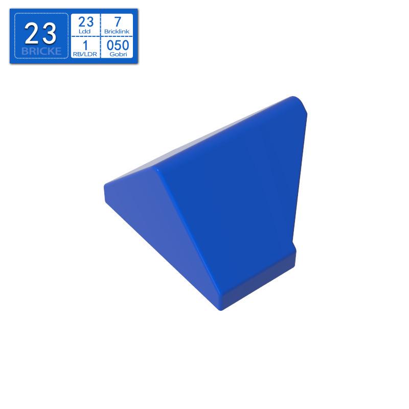 BRICKE Double-Sided 245° Sloped Brick Compatible with LEGO 3049 - Educational Toy for Kids
