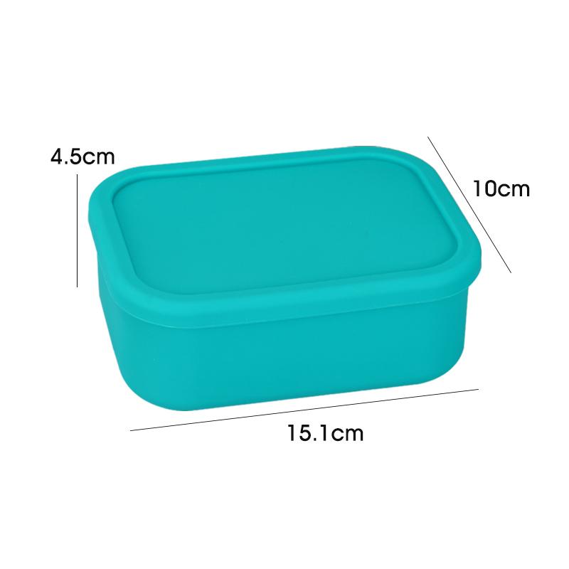 Silicone Bento Boxes Lunch Container, Leak-Proof Lunch Container, BPA-Free, Dishwasher Safe