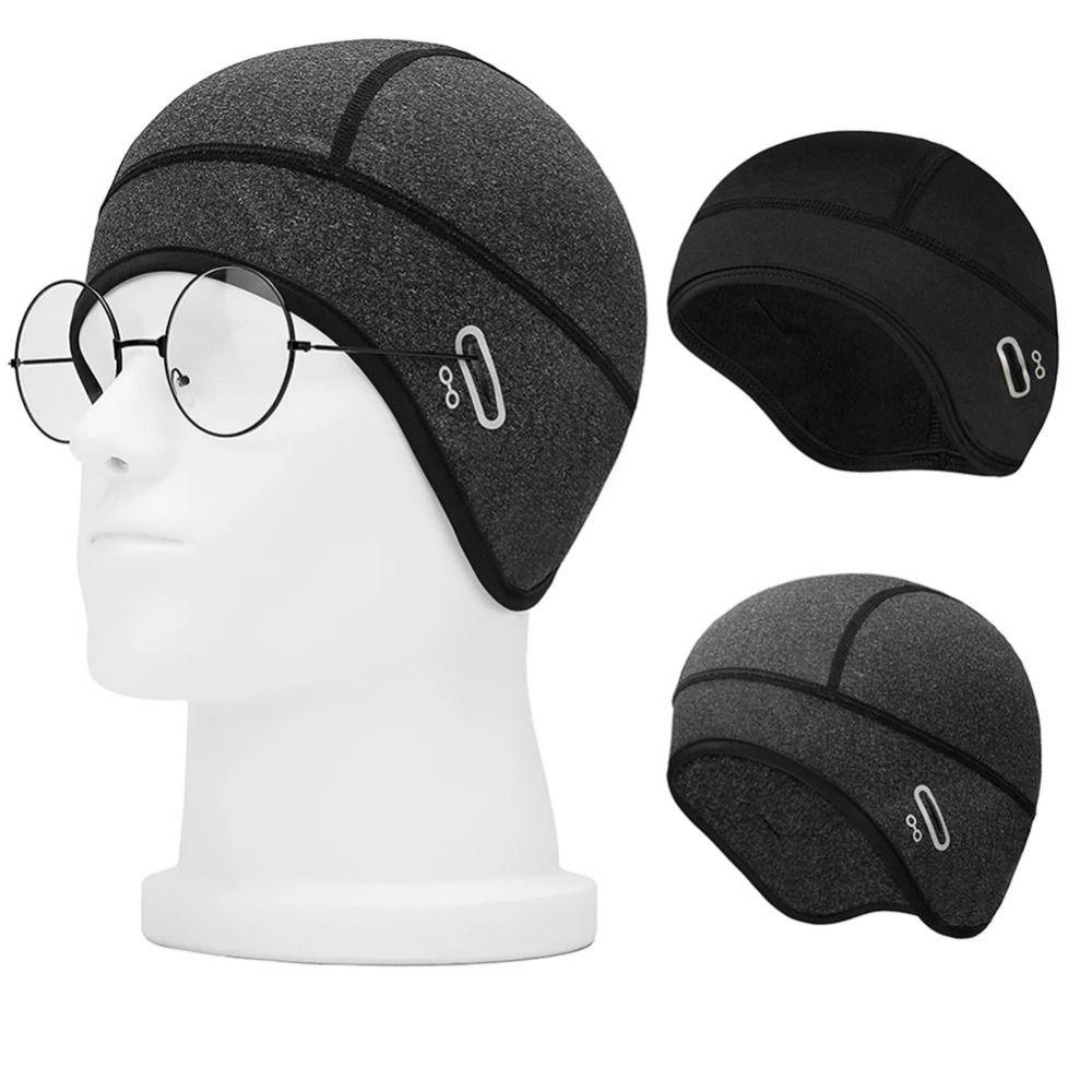 Warm Winter Cycling Cap Fleece Motocycle Riding Hat MTB Fleece Bike Hat Cycling Headwear Motocycle