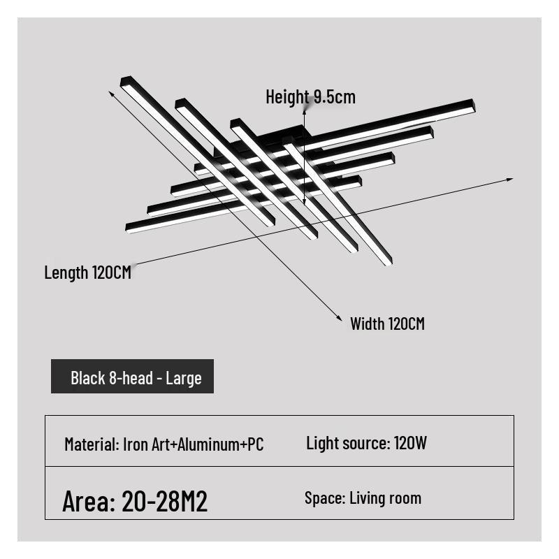 Современный минималистичный светодиодный потолочный светильник для гостиной, спальни и кабинета