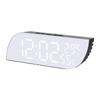 Alarm Clock with HumidityIndoor Temperature Bedroom Electric Clock LED Clock