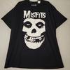 Футболка Misfits Мужская 2XL XXL Черный Череп Панк-Рок 80-е Байкер Хэви-Метал Музыка Новая с биркой