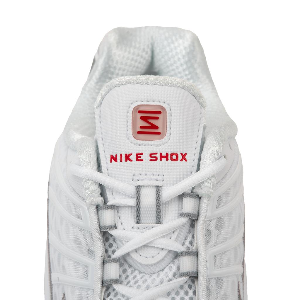 Nike Кроссовки Shox TL Металлик Серебристый Унисекс Белый Белый-Металлик-Серебристый AV3595-100